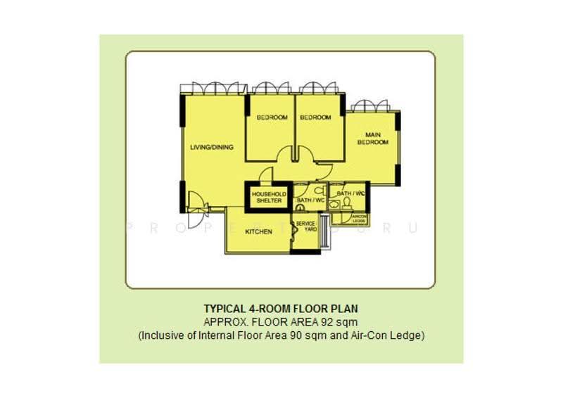 477A Upper Serangoon View, 477A Upper Serangoon View, Hougang / Punggol / Sengkang, 3 Bedrooms, 990 sqft, HDB Flat For Sale, by SQ Raudha, 500148272 - 2D - PropertyGuru.com.sg