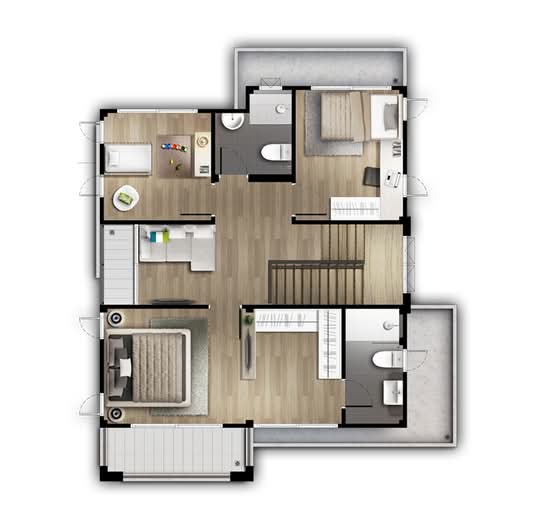 Centro Ramindra 109 : เดอะ เซนโทร รามอินทรา 109 - Floor Plan