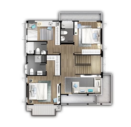 Centro Ramindra 109 : เดอะ เซนโทร รามอินทรา 109 - Floor Plan