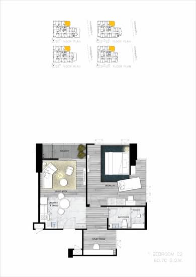The Rich Ploenchit-Nana : เดอะริช เพลินจิต-นานา - Floor Plan
