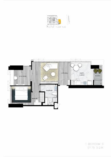 The Rich Ploenchit-Nana : เดอะริช เพลินจิต-นานา - Floor Plan