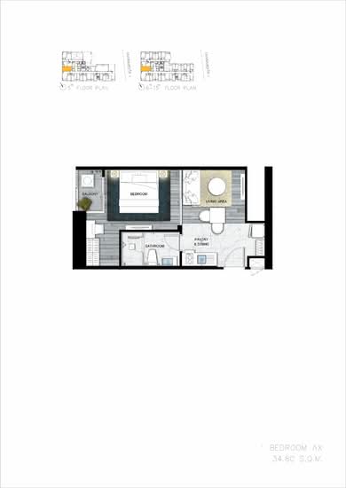The Rich Ploenchit-Nana : เดอะริช เพลินจิต-นานา - Floor Plan