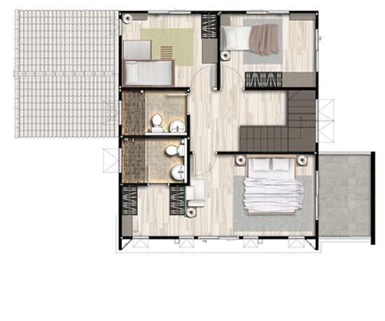 Perfect Park Suwannabhumi - Floor Plan