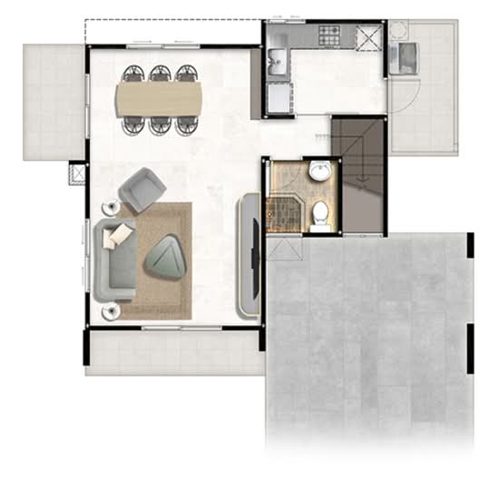 Perfect Park Suwannabhumi - Floor Plan