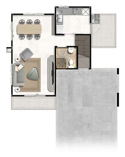 Perfect Park Suwannabhumi - Floor Plan