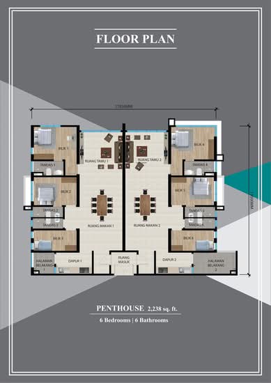 Residensi Desa Saga @ Taman Desa Saga,Nilai - Floor Plan - iProperty.com.my