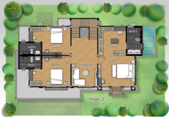 Casa Grand Onnuch-Wongwhean - Floor Plan