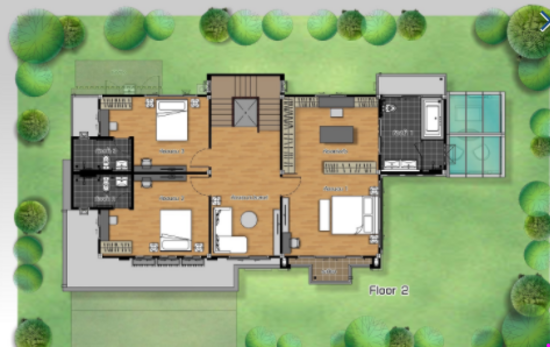 Casa Grand Onnuch-Wongwhean - Floor Plan