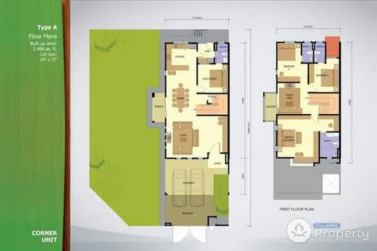 Sinar Link @ Taman Rinting - Floor Plan - iProperty.com.my
