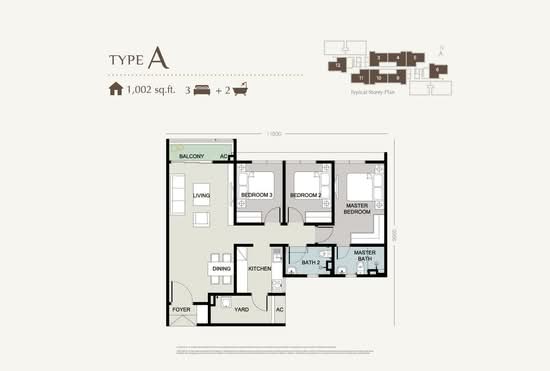Setia Seraya Residences - Floor Plan - iProperty.com.my