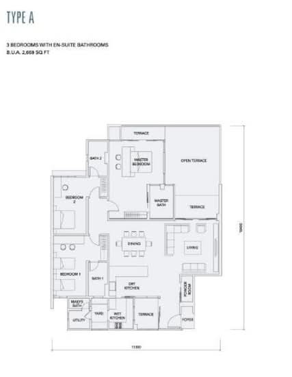 Ofiria - Floor Plan - iProperty.com.my