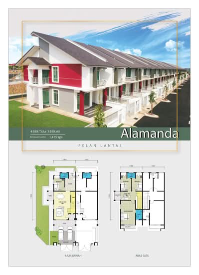 Jauhar @ Bayu Damai - Floor Plan - iProperty.com.my