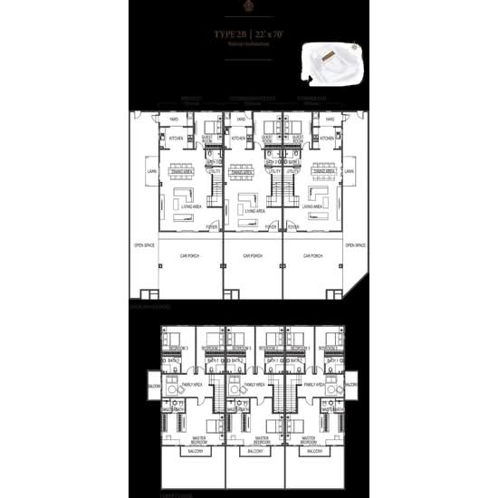 Eco Meadows – Northampton Terraces - Floor Plan - iProperty.com.my