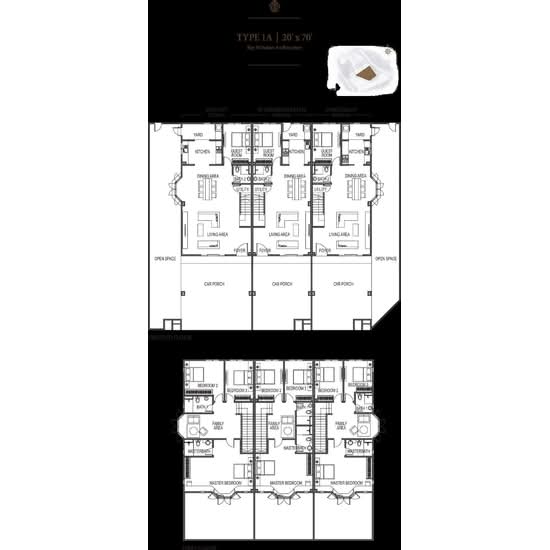Eco Meadows – Northampton Terraces - Floor Plan - iProperty.com.my