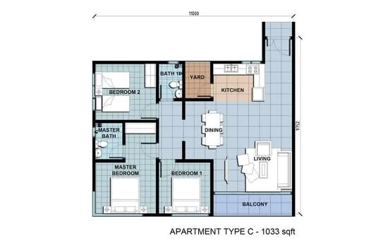 D’Lagoon Landed Villa Units (D'Lagoon Villa) - Floor Plan - iProperty.com.my