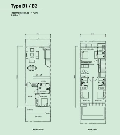 City of Elmina : Elmina Valley 2 - Floor Plan - iProperty.com.my