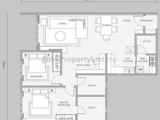 BRIO Residence - Floor Plan - iProperty.com.my