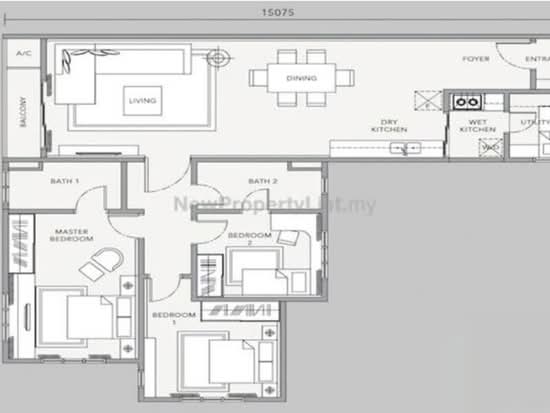 BRIO Residence - Floor Plan - iProperty.com.my