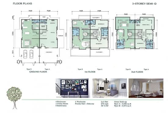 Astana Kemensah - Floor Plan - iProperty.com.my