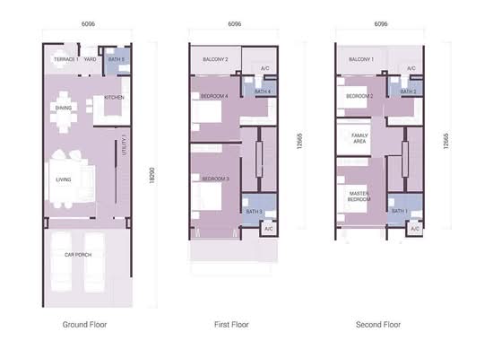 Andira Park @ Bandar Bukit Puchong - Floor Plan - iProperty.com.my