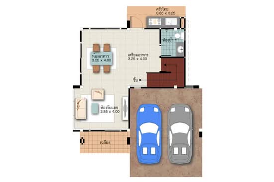 K.C. Parkville Bangna-Theparak : เค.ซี.พาร์ควิลล์ บางนา-เทพารักษ์ - Floor Plan