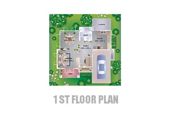 K.C. Parkville Bangna-Theparak : เค.ซี.พาร์ควิลล์ บางนา-เทพารักษ์ - Floor Plan
