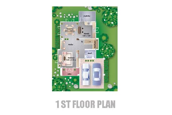 K.C. Parkville Bangna-Theparak : เค.ซี.พาร์ควิลล์ บางนา-เทพารักษ์ - Floor Plan