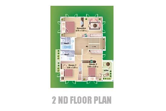 K.C. Parkville Bangna-Theparak : เค.ซี.พาร์ควิลล์ บางนา-เทพารักษ์ - Floor Plan