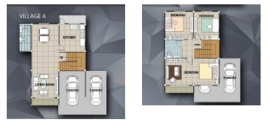 Temsiri Village Nongchok-Chueam Samphan : เต็มสิริ วิลเลจ หนองจอก-เชื่อมสัมพันธ์ - Floor Plan