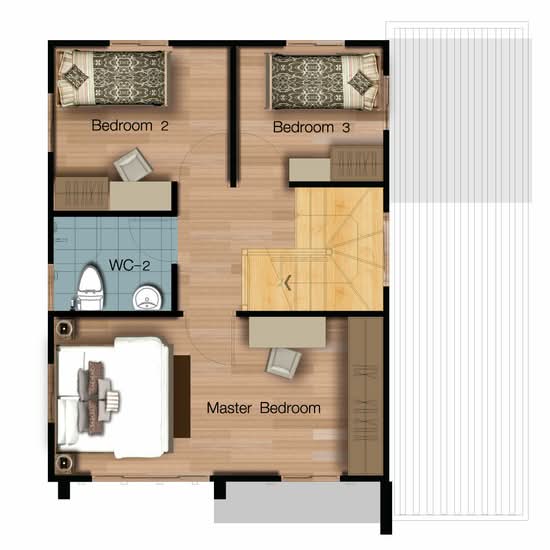 Baan Burirom The Innovation Theparak-Suvarnabhumi : บ้านบุรีรมย์ ดิ อินโนเวชั่น เทพารักษ์-สุวรรณภูมิ - Floor Plan