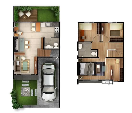 The Connect Onnut 2 : เดอะ คอนเนค อ่อนนุช 2 - Floor Plan