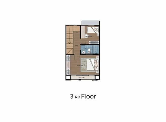 Baan Klang Muang Nawamin 42 : บ้านกลางเมือง นวมินทร์ 42 - Floor Plan