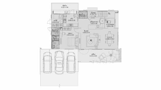 Mantana Srinakarin-Romklao : มัณฑนา ศรีนครินทร์-ร่มเกล้า - Floor Plan