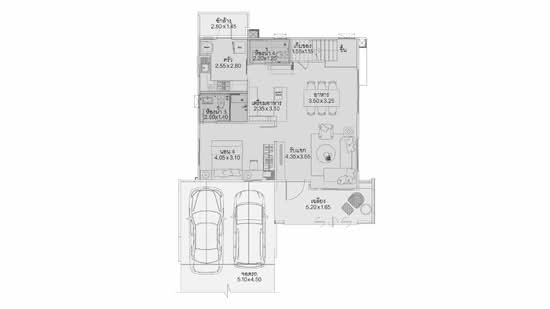 Mantana Srinakarin-Romklao : มัณฑนา ศรีนครินทร์-ร่มเกล้า - Floor Plan
