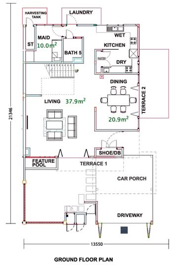 Villa Laman Cahaya - Floor Plan - iProperty.com.my