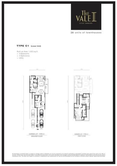 The Vale II @ Sutera Damansara - Floor Plan - iProperty.com.my