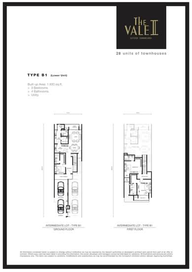 The Vale II @ Sutera Damansara - Floor Plan - iProperty.com.my