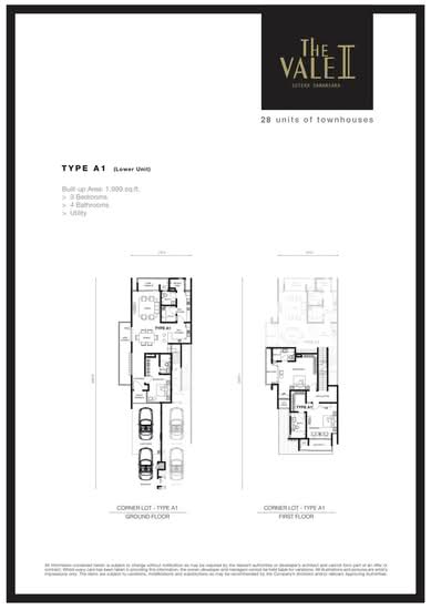 The Vale II @ Sutera Damansara - Floor Plan - iProperty.com.my