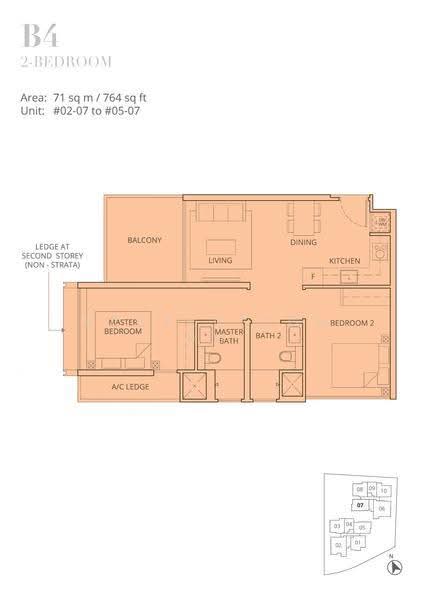 Casa Al Mare, 75 Jalan Loyang Besar, Changi Airport / Changi Village, 2 Bedrooms, 764 sqft, Apartment For Sale, by Amin Mak, 60090110 - 2D - PropertyGuru.com.sg