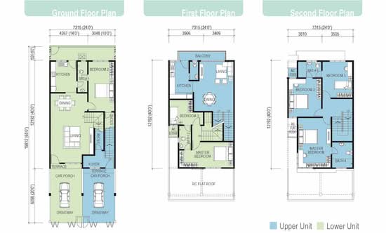 Mandola, Duplex Townhouse - Floor Plan - iProperty.com.my