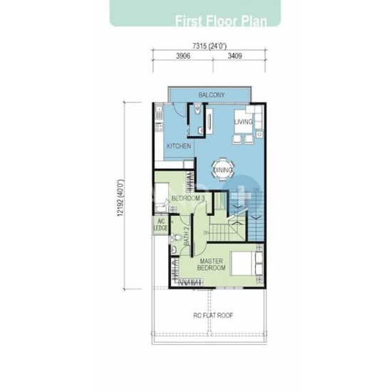 Mandola, Duplex Townhouse - Floor Plan - iProperty.com.my