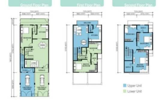 Mandola, Duplex Townhouse - Floor Plan - iProperty.com.my