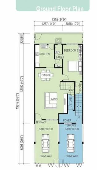 Mandola, Duplex Townhouse - Floor Plan - iProperty.com.my