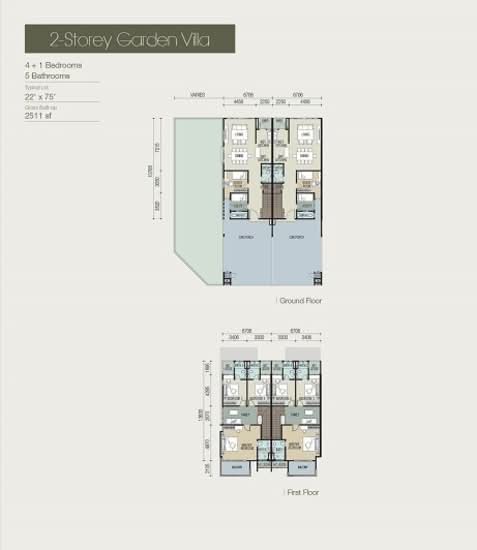 Lake Club Parkhome - Floor Plan - iProperty.com.my
