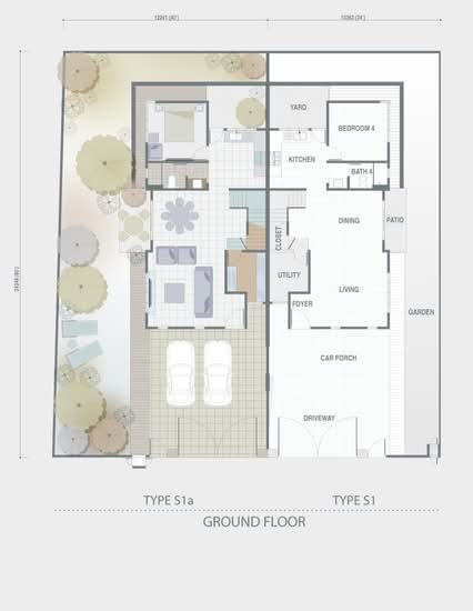 Grey Stones (Semi-D), Adda Heights - Floor Plan - iProperty.com.my