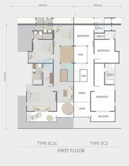 Grey Stones (Cluster Home), Adda Heights - Floor Plan - iProperty.com.my