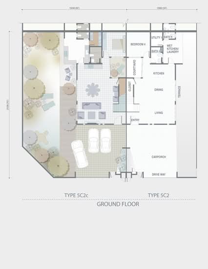 Grey Stones (Cluster Home), Adda Heights - Floor Plan - iProperty.com.my
