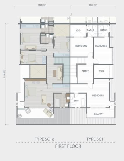 Grey Stones (Cluster Home), Adda Heights - Floor Plan - iProperty.com.my