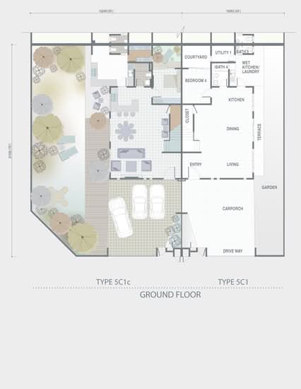Grey Stones (Cluster Home), Adda Heights - Floor Plan - iProperty.com.my