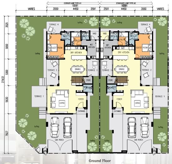 Taman Impian Emas, Johor Bahru - Floor Plan - iProperty.com.my